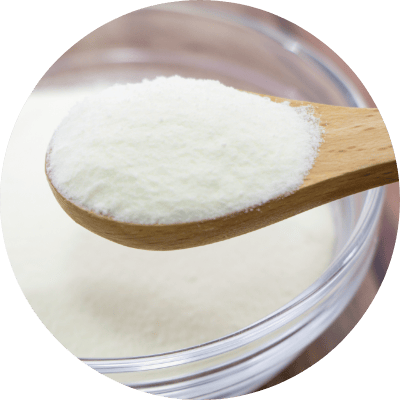 写真：粉末のミルク